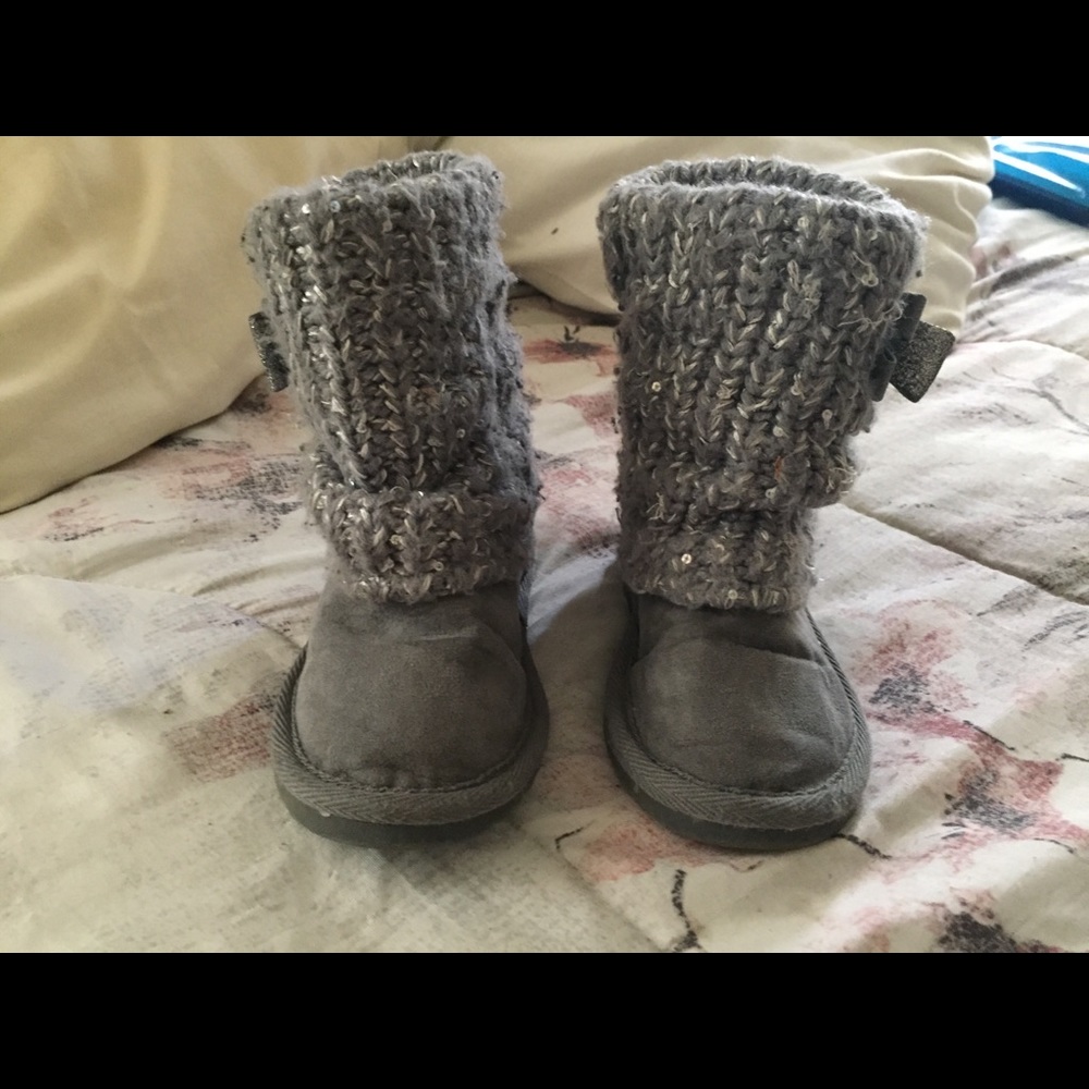 Cute little girl boots